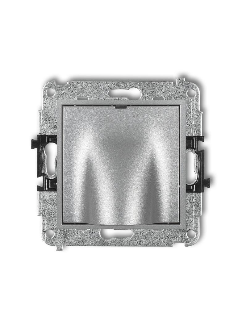 ICON Mechanizm wypustu kablowego srebrny metalik