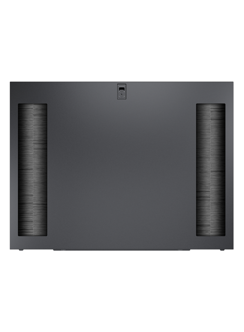 NetShelter SX 48U 1070 mm panele boczne dzielone przelotowe czarne 2 szt.