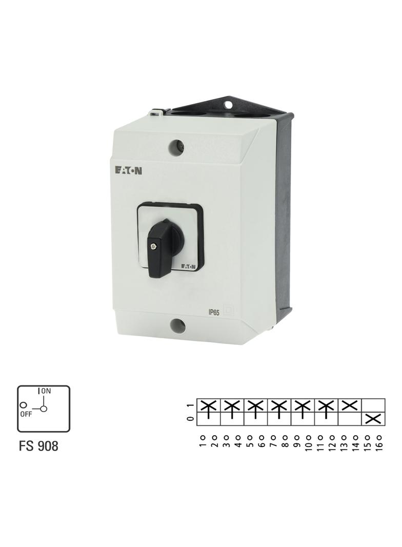 T3-4-15682/I2 Łącznik krzywkowy 32A 13kW 207190 EATON