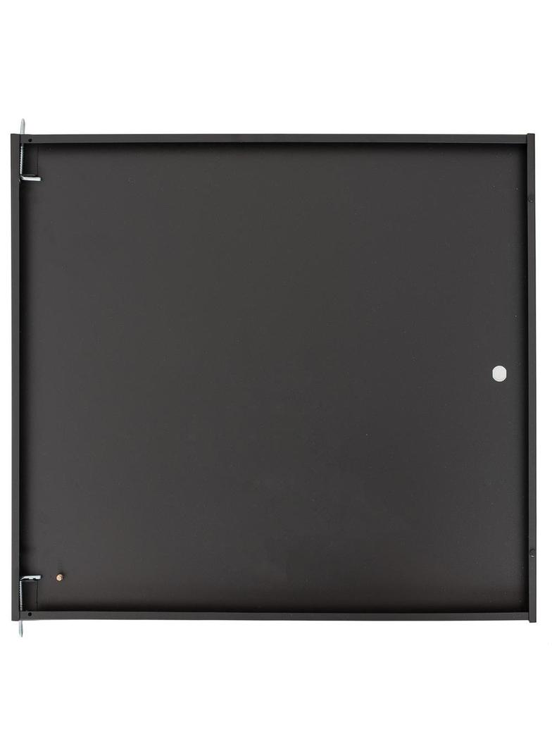 Drzwi metalowe do szafy wiszącej bez zamka 600x12U