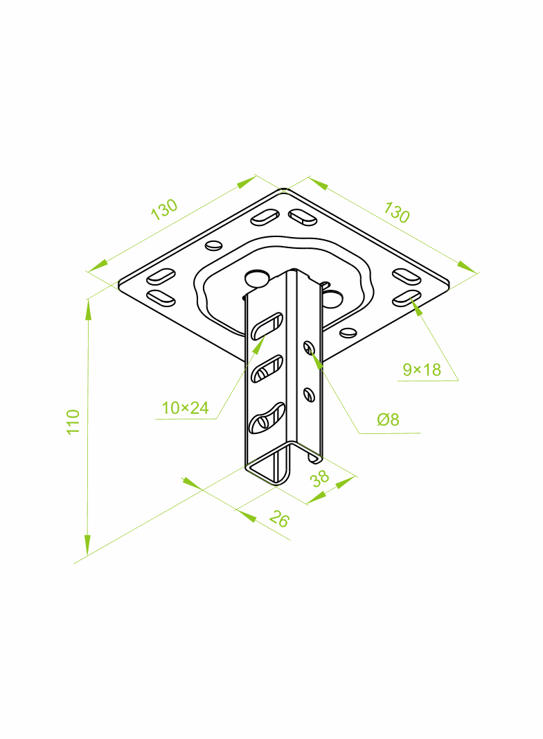 PS Podstawa sufitowa