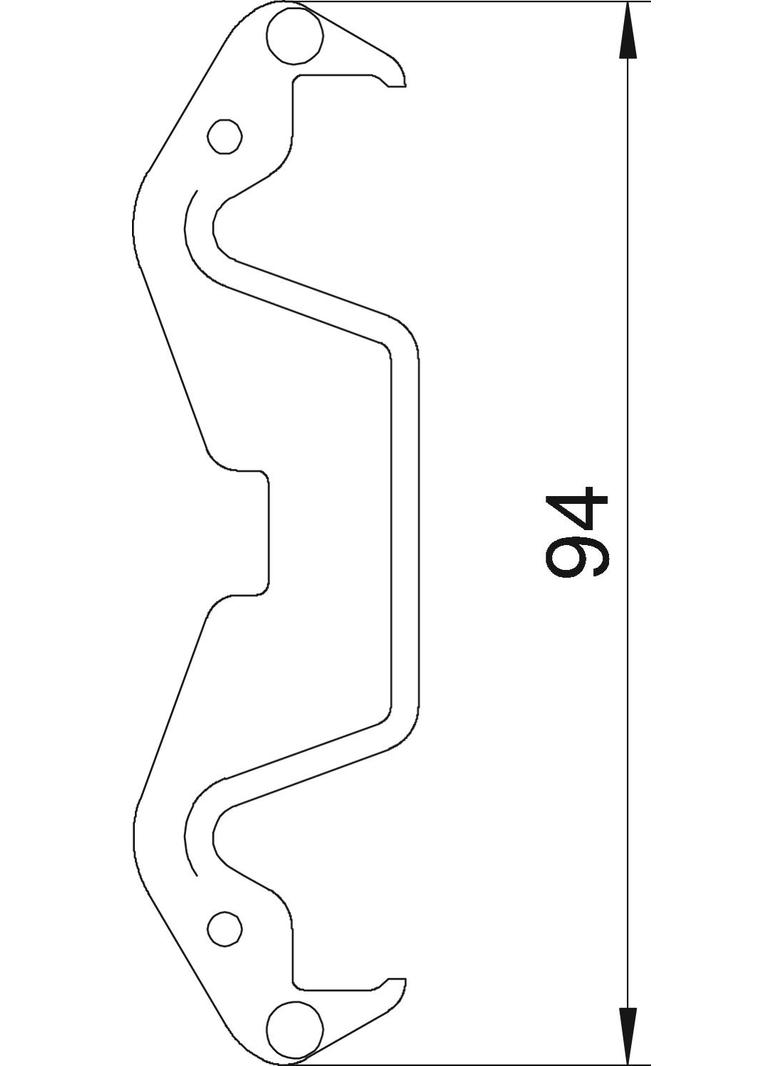 KL80A, KLAMRA KANAŁU