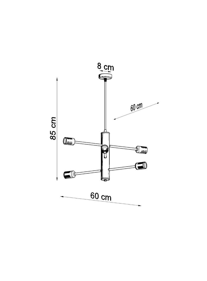 Sollux Żyrandol DUOMO 6 SL.0305