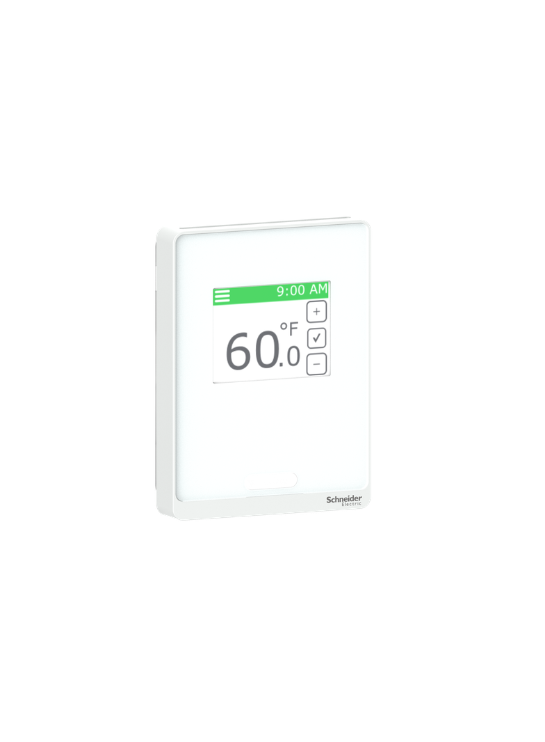 SXW, panel przedni z czujnikiem PIR, ekran dotykowy i 2 przyciski, Sensorbus, biały