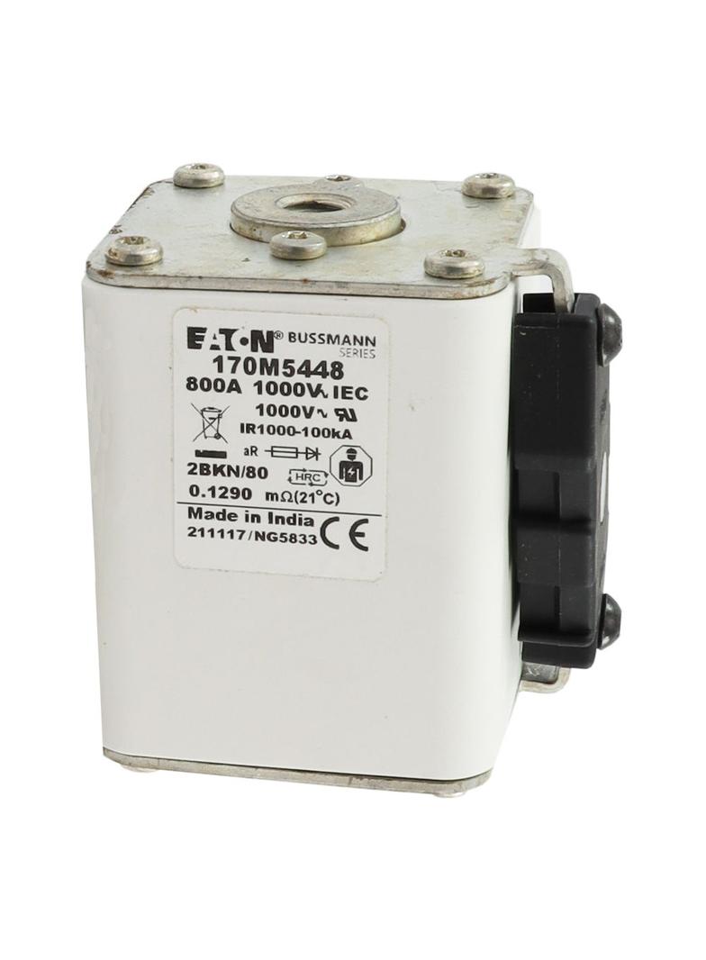 FUSE 800A 1000V 2BKN/80 AR Wkładka szybka 800A AC 1000V rozmiar 2 61x77x81 mm aR IEC UL 170M5448 EAT