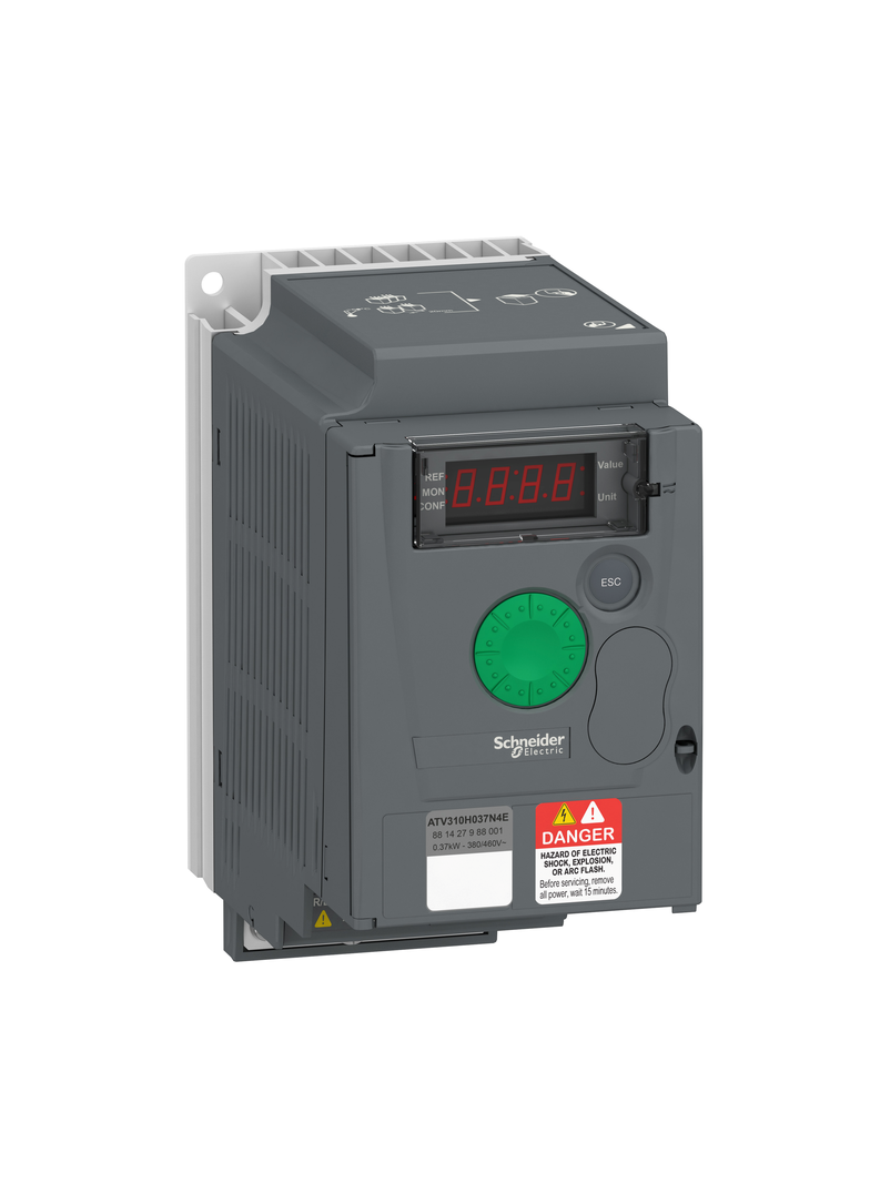 Easy Altivar 310, 0,37kW, 3f, 380...460 V, bez filtra EMC, IP 20