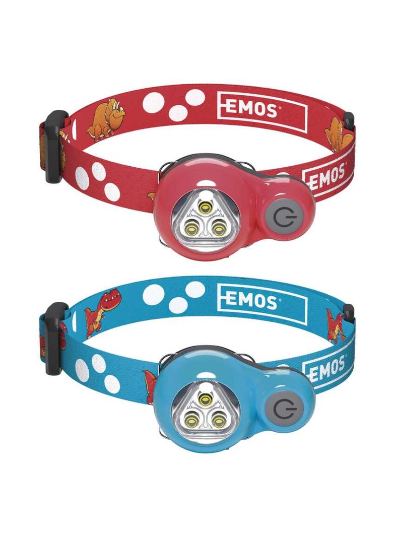 Latarka czołowa Dino 3× LED 2× CR2032 box 8 P3540 EMOS