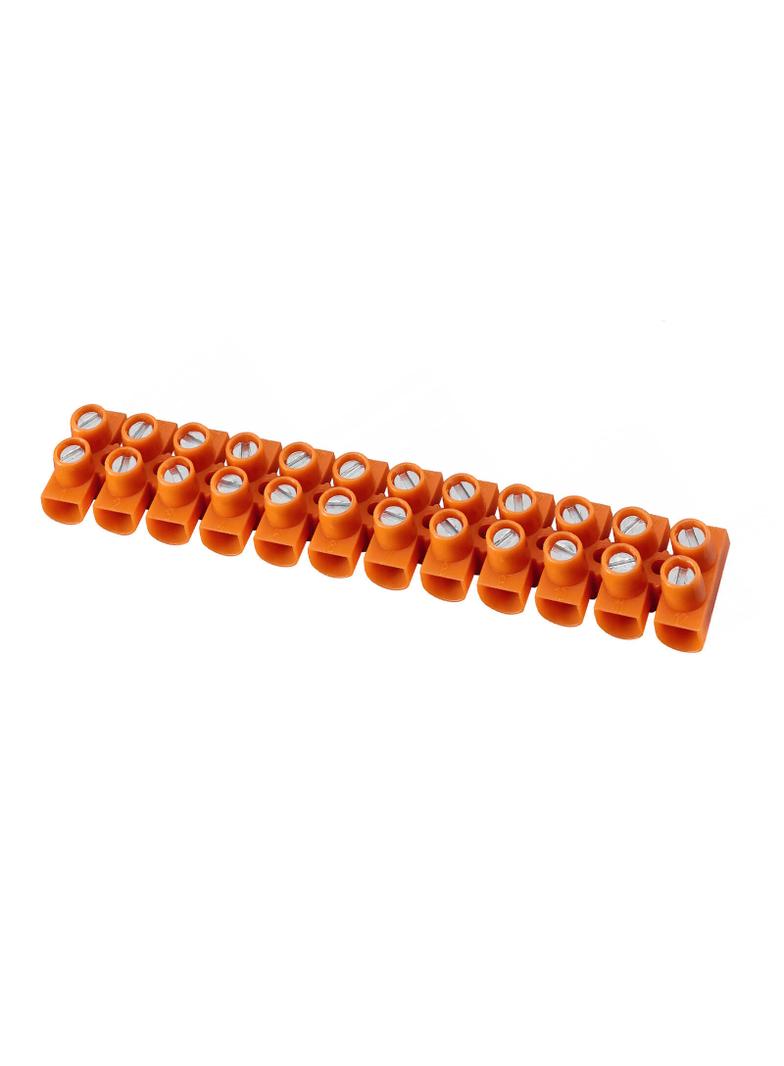 Listwa zaciskowa gwintowa 12‑torowa 25mm2 pomarańczowa LTF 12‑25 21712008 SIMET