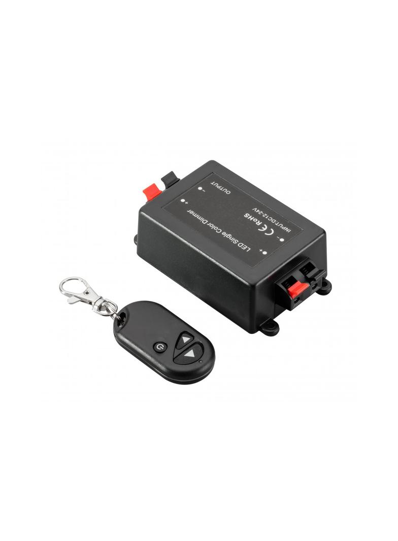 ŚCIEMNIACZ LED JACKY DC12-24V, 8A, CZARNY