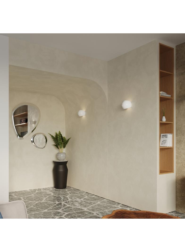 Sollux Kinkiet lakierowany GLOBE biały połysk SL.1026