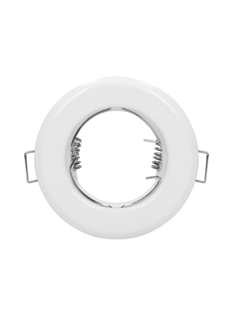 SUTRI RC ramka dekoracyjna oprawy punktowej, MR16/GU10 max 50W, okrągła, stała, biała AD-OD-6175/W ORNO