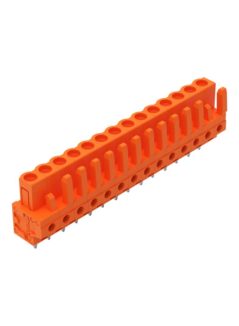 MCS-MIDI Classic gniazdo 14-bieg. pomarańczowe raster 5,08 mm /25szt./ WAGO