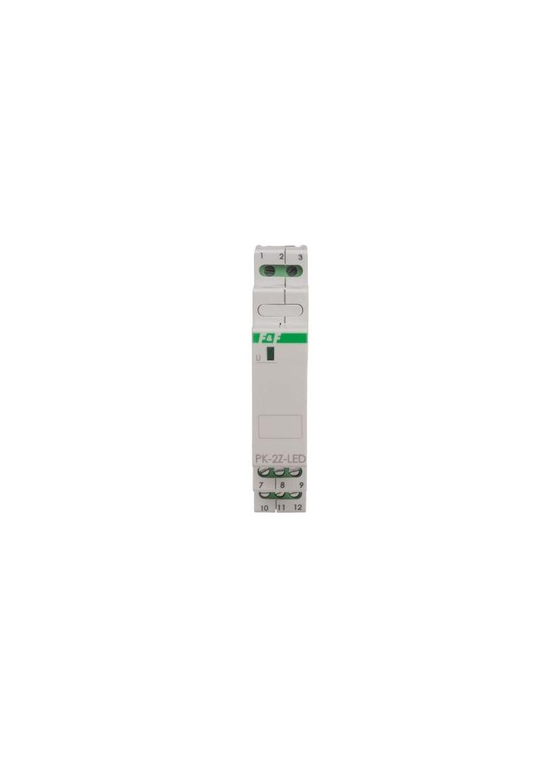 Przekaźnik elektromagnetyczny PK-1P 24 V styk 2 x Z 16 A Inrush 120A/20ms PK-2Z-LED-24V F&F