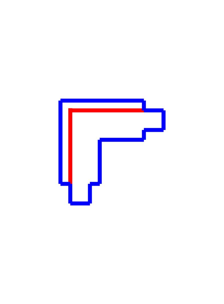 SPS 2 łącznik L prawy, czarny  SPECTRUM L-R