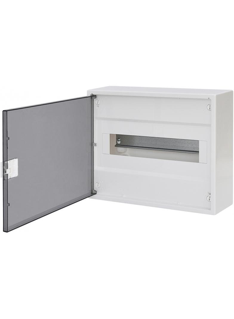 Rozdzielnica natynkowa 1x(12+2 mod) drzwi transparentne ACT12PT 001100240 ETI