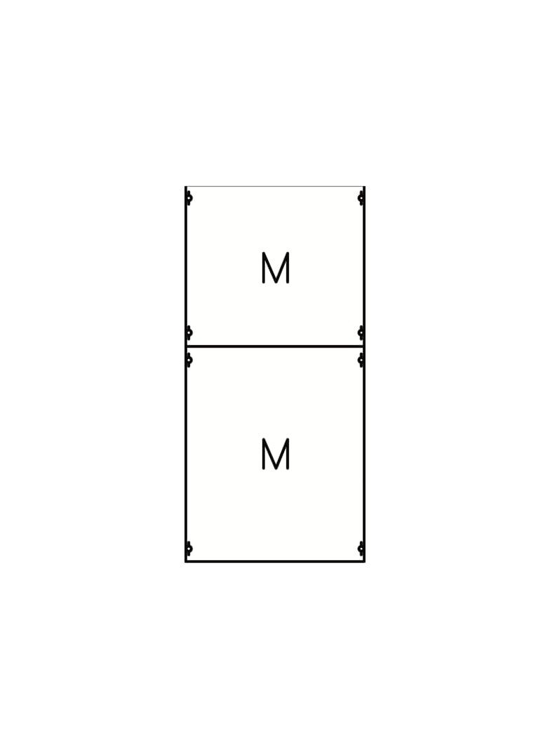 2M3A Pole rozdzielcze 2 kol.szer.