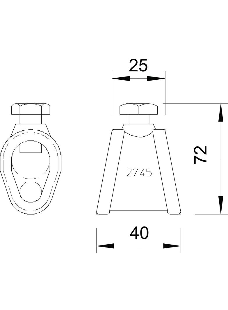 2745/20 MS, MUFY PRZYŁĄCZENIOWE 20MM MS