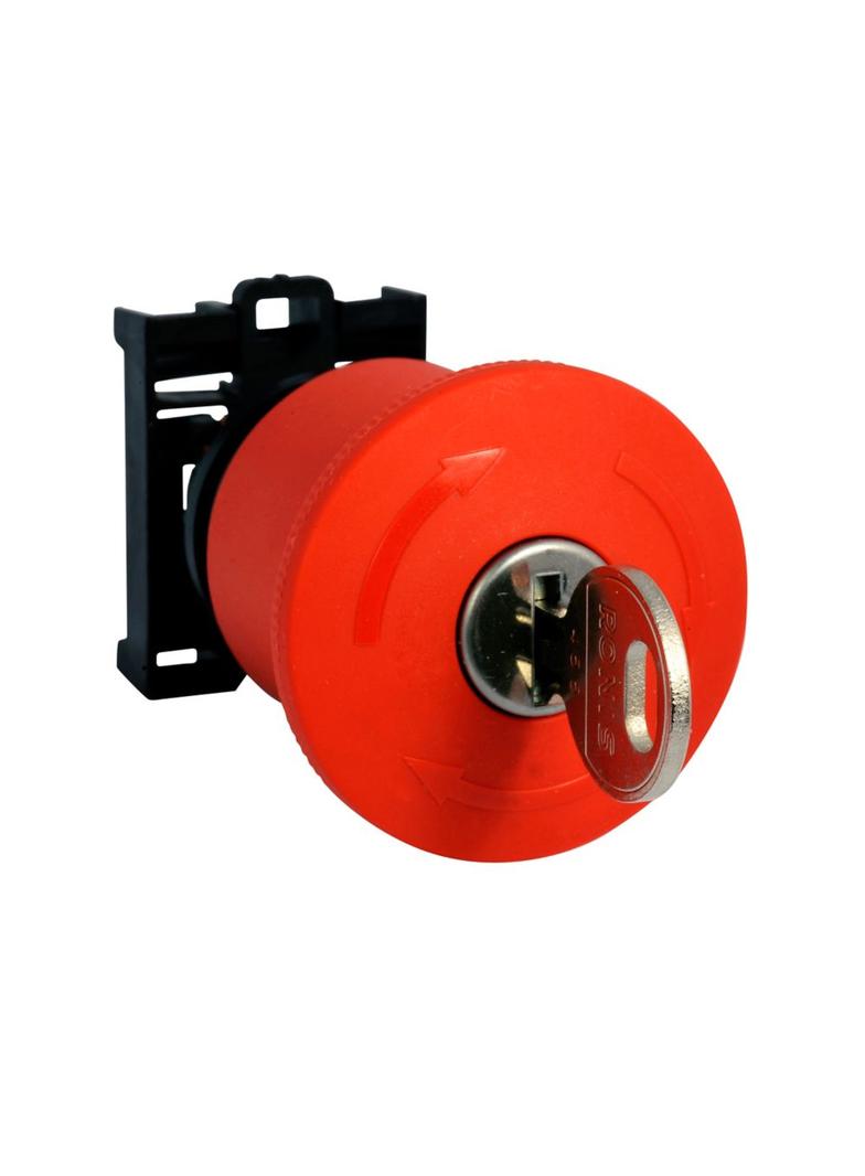 M22-PVS45P-RS Przycisk bezpieczeństwa 45mm z kluczykiem 121466 EATON