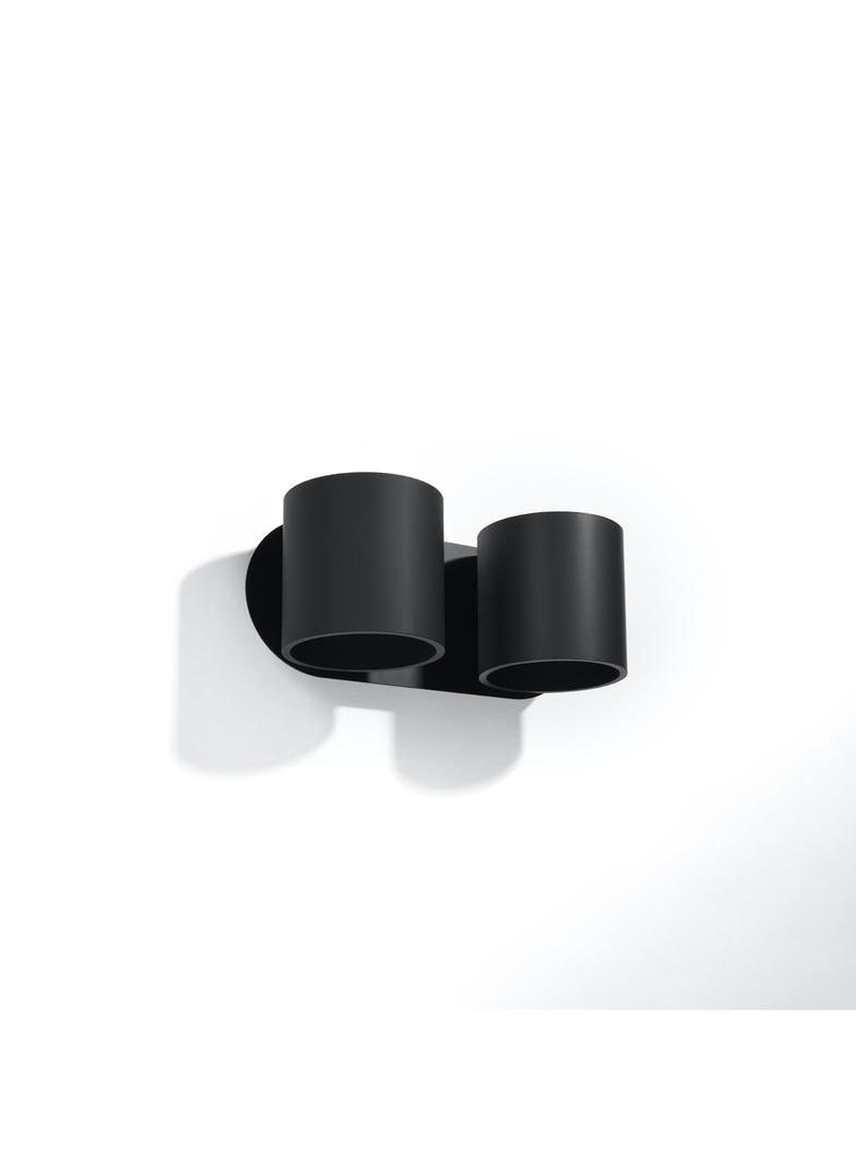 Sollux Kinkiet ORBIS 2 czarny SL.0660