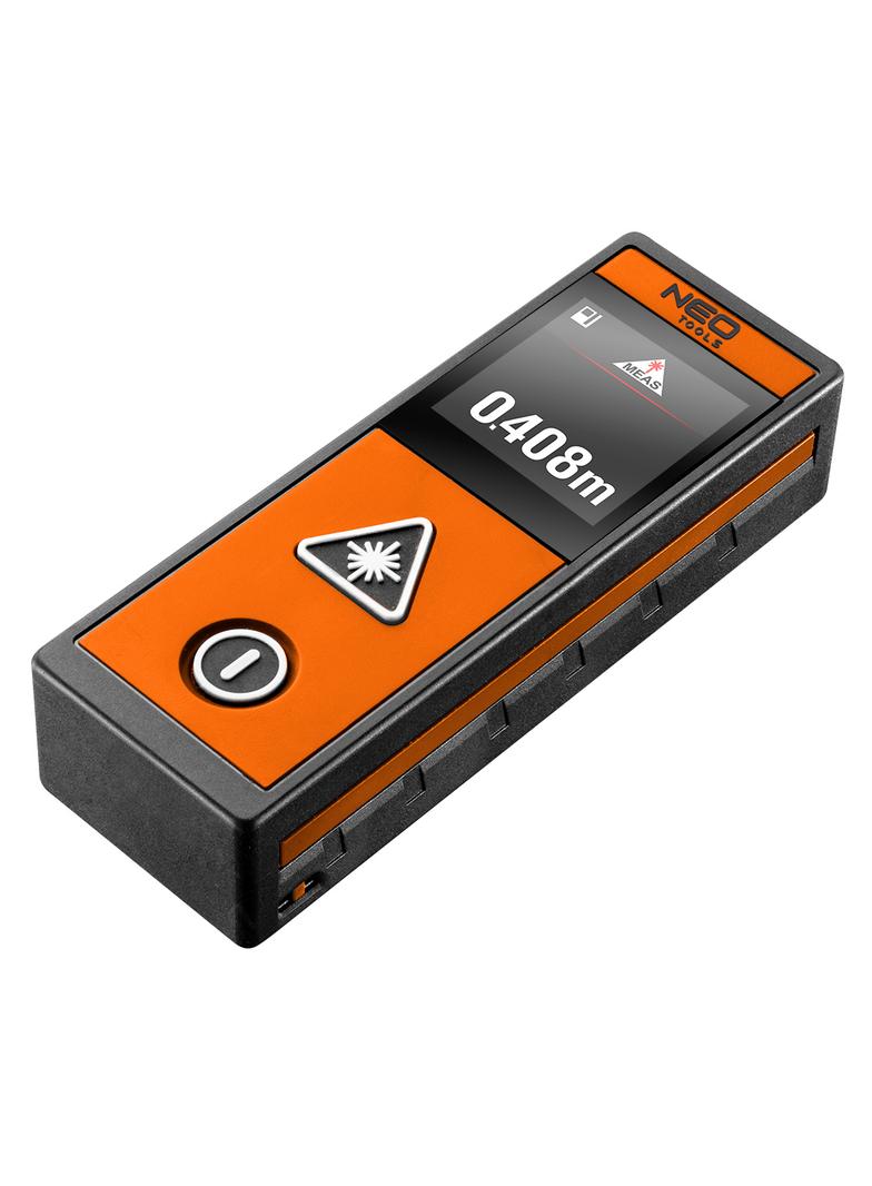 Dalmierz laserowy, zasięg 40 m, ekran dotykowy