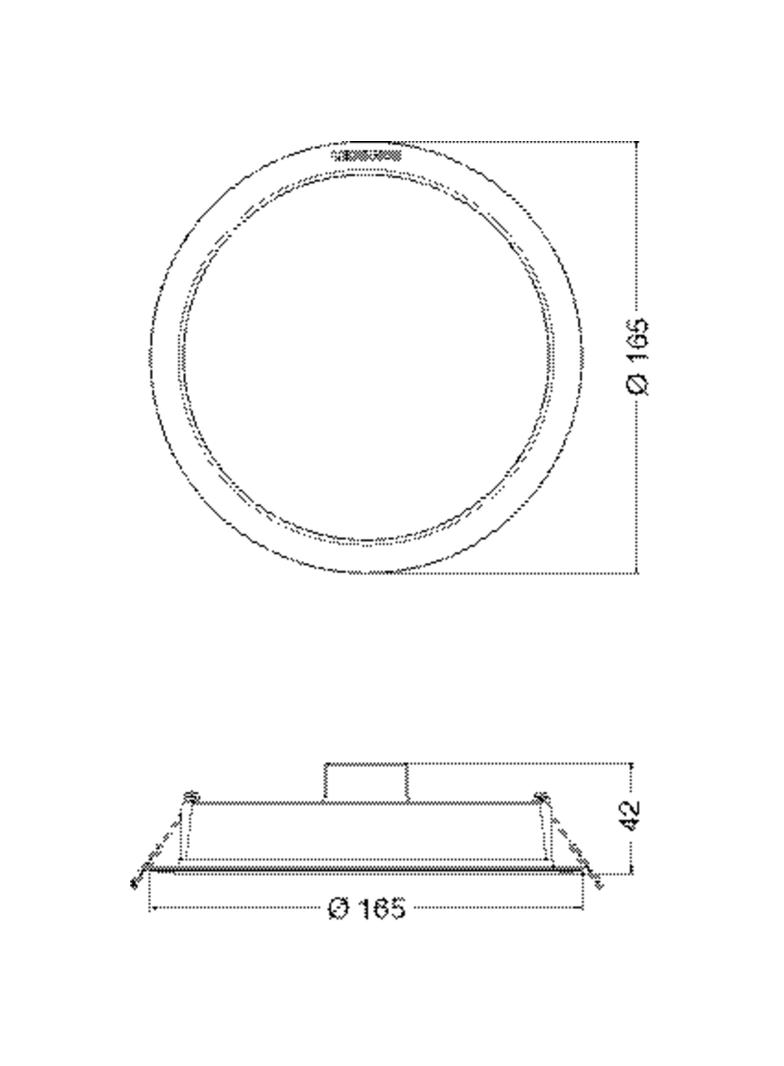 Oprawa LED DOWNLIGHT IP44 DN 165 13W 840 WT 4058075703087 LEDVANCE