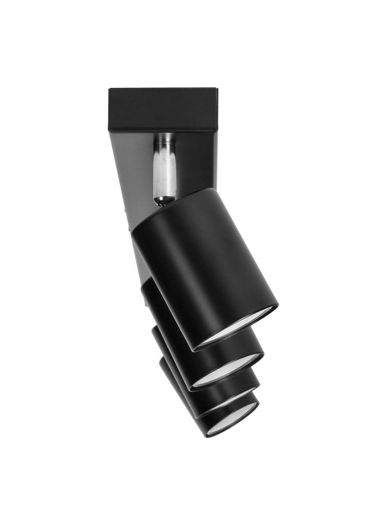 DOA SP 4 oprawa ścienno-sufitowa GU10 max. 4x50W IP20 czarna AD-OP-6248BGU10 ORNO