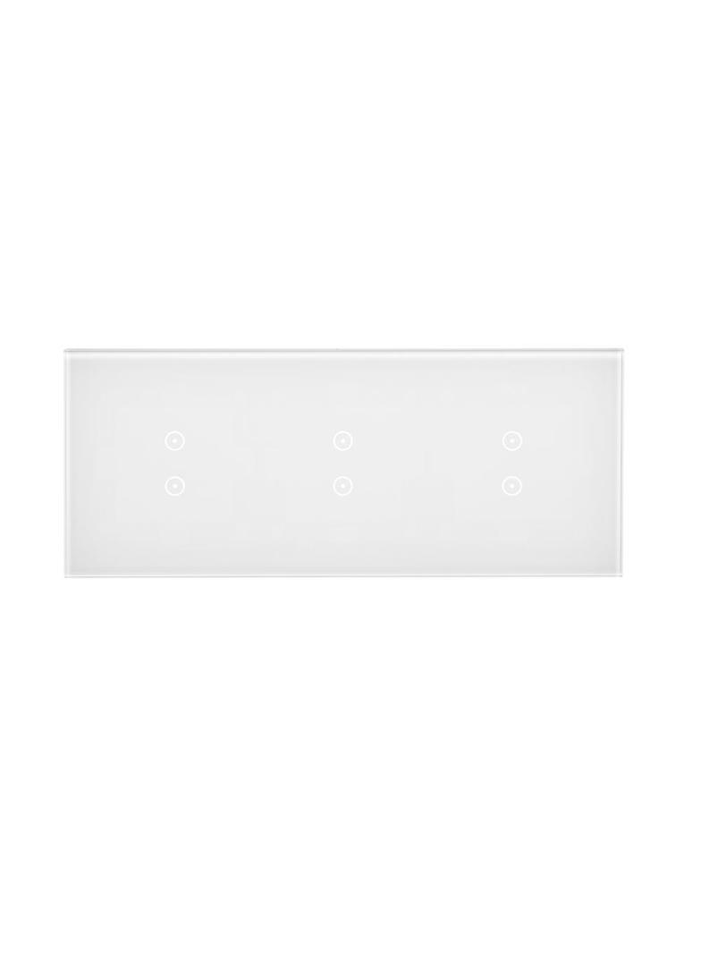 Simon 54 Touch Panel dotykowy S54 Touch 3 moduły 2 pola dotykowe pionowe + 2 pola dotykowe pionowe + 2 pola dotykowe pionowe biała perła DSTR3333/70 KONTAKT
