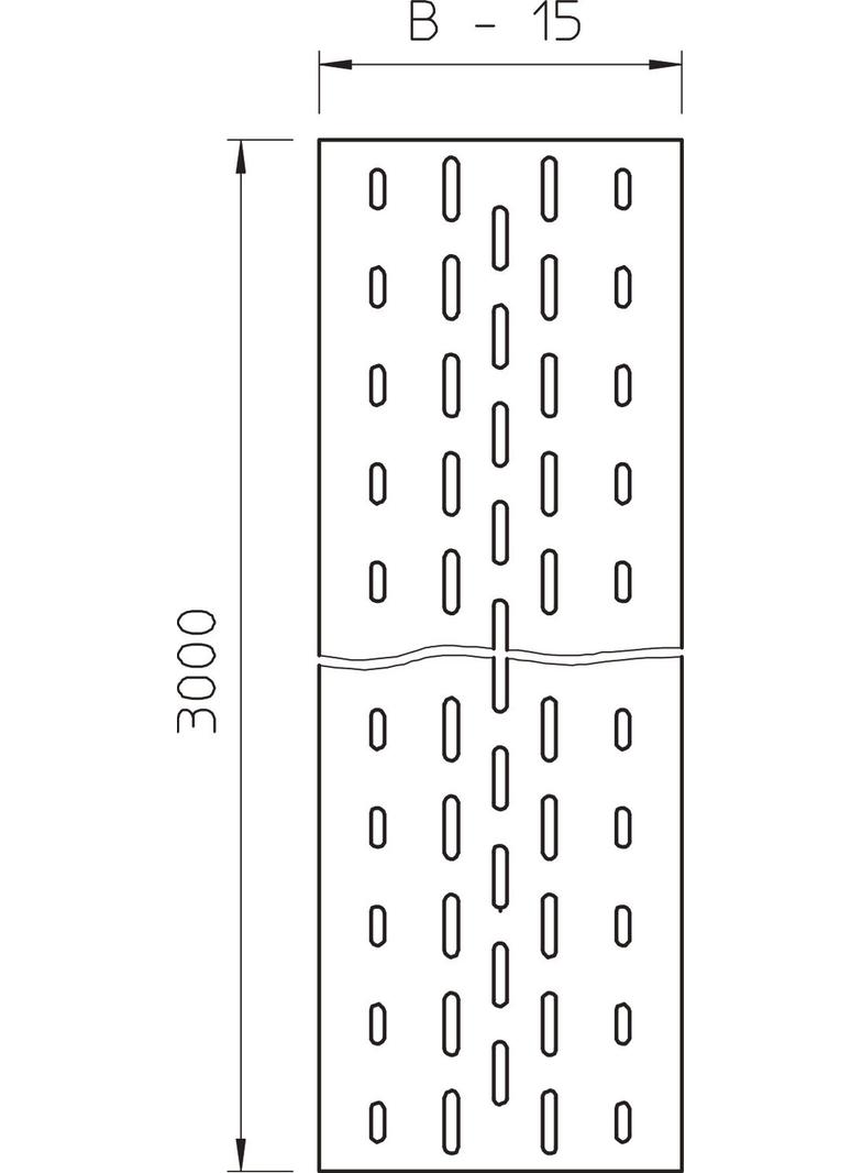 ELB-L50, WKŁADKA PERFOR.DRAB.500 3M VA