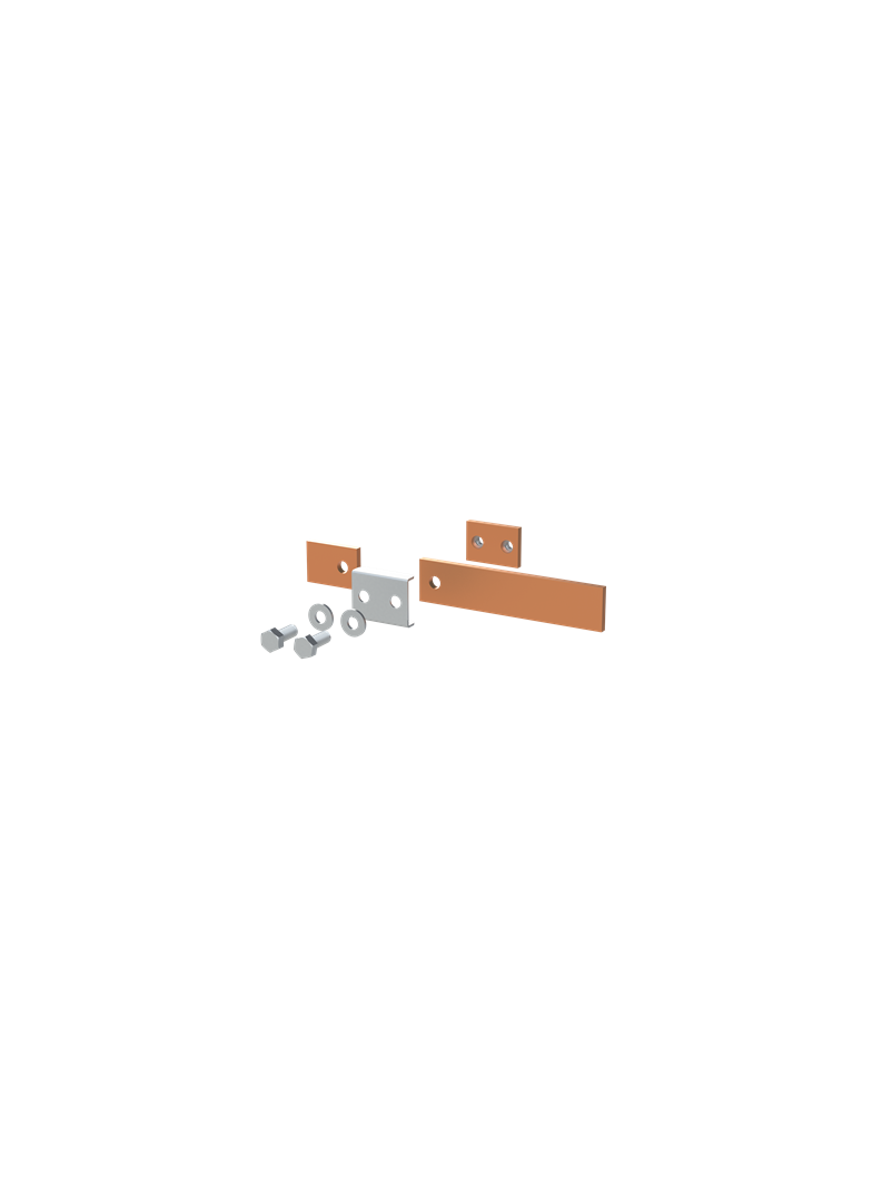 ZX2236 Szyna miedziana 30x5mm szerokość 1PW 250mm V1, A1 (do samodzielnego montażu)