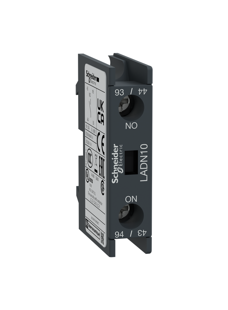 Blok styków pomocniczych wyprzedzających LC1 1NO zaciski sprężynowe