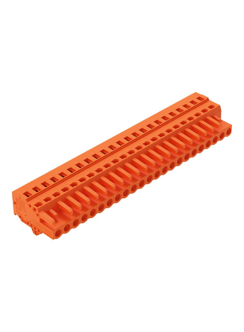 MCS-MIDI Classic gniazdo 23-bieg. pomarańczowe raster 5,08 mm /10szt./ WAGO