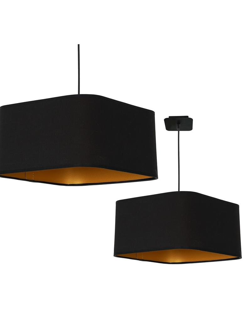Milagro lampa wisząca Napoli E27 czarno/złota ML6368