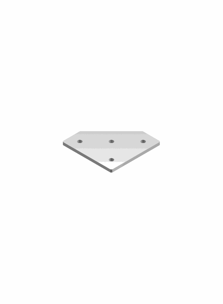 Łącznik ceownika Grubość 6,0 mm LCP9 662900 BAKS