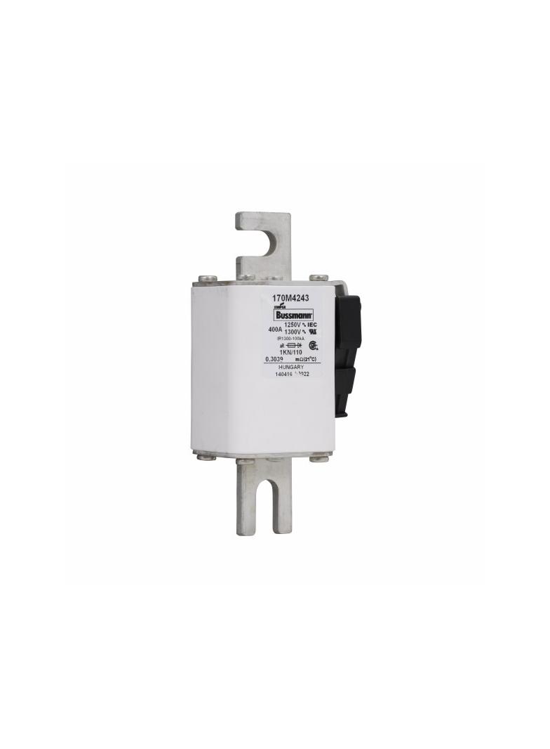FUSE 400A 1250V 1KN/110 AR CU Wkładka szybka 400A AC 1250V rozmiar 1 53x69x138 mm aR DIN I 170M4243