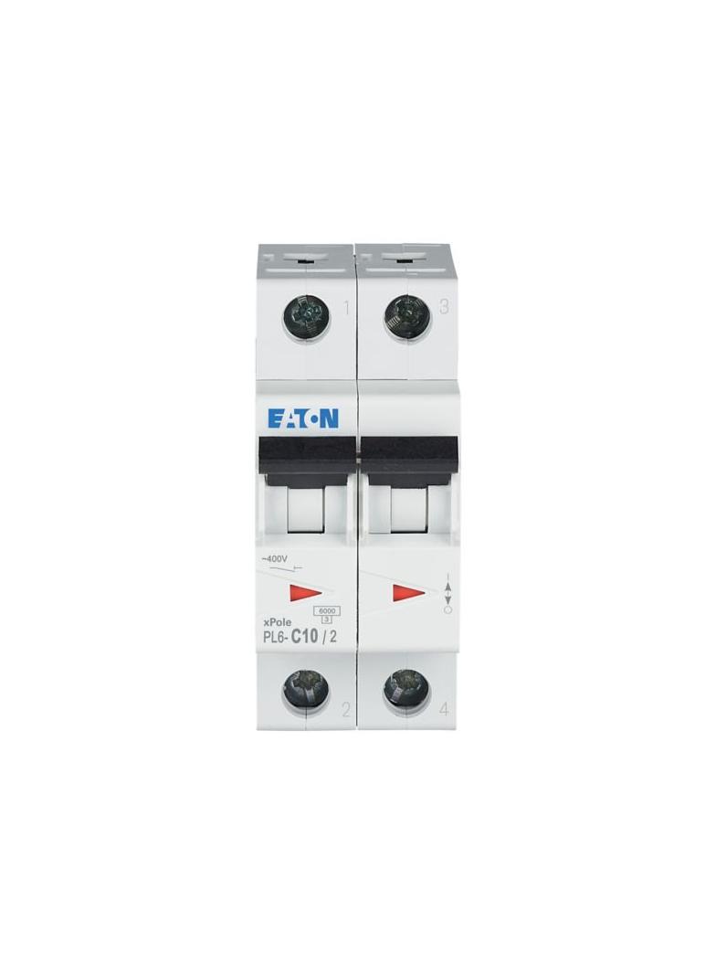 PL6-C10/2 Wyłącznik nadprądowy 6kA C10A 2P 286565 EATON