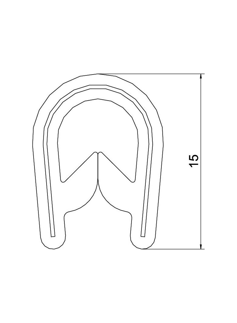 KSB/4, OSŁONA KRAWĘDZI BLACH 1-4 MM