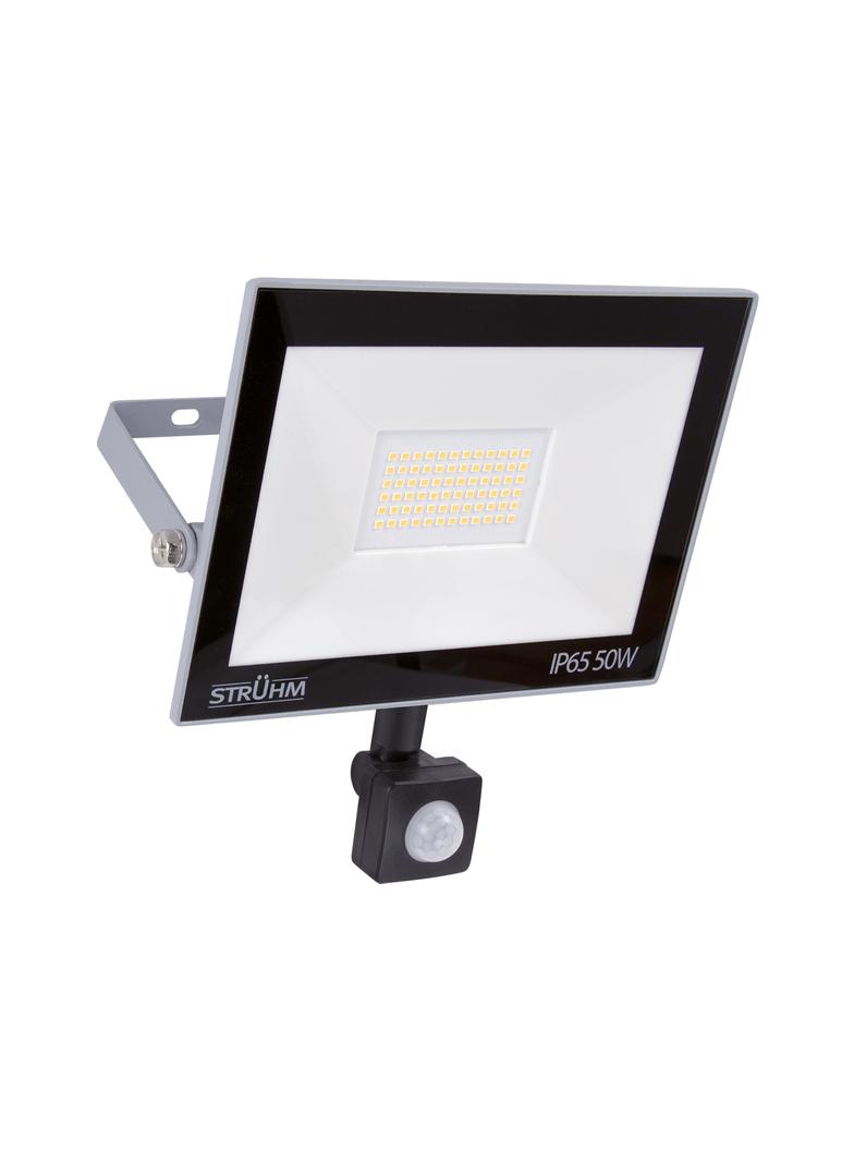 Naświetlacz SMD LED z czujnikiem ruchu KROMA LED S 50W GREY 4500K 03607 IDEUS