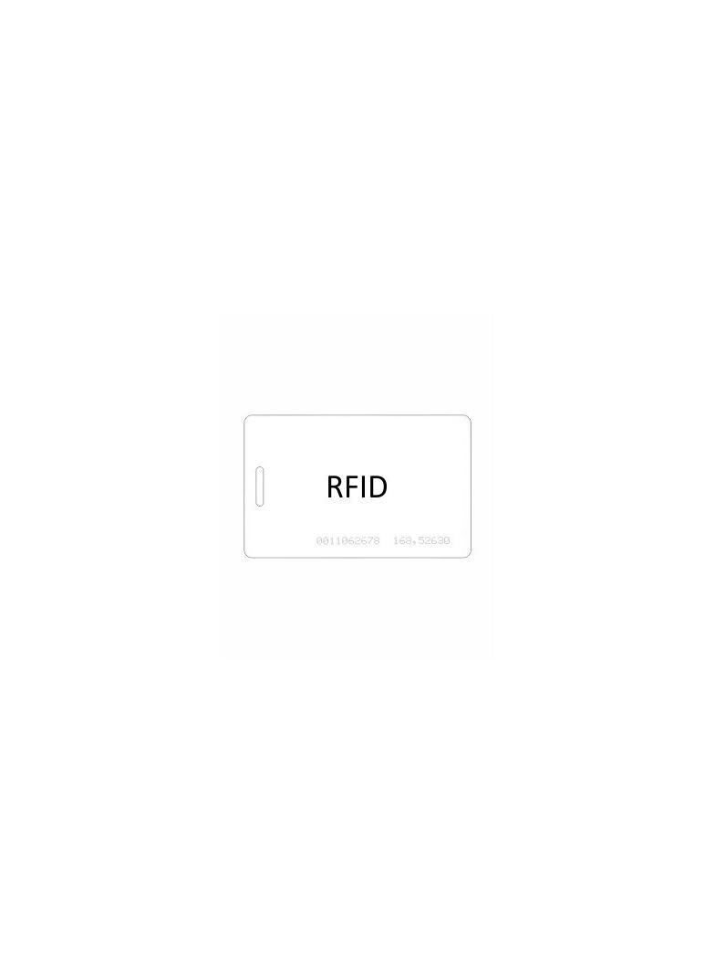 Karta RFID do stacji bramowych z czytnikiem RFID KB-02 F&F