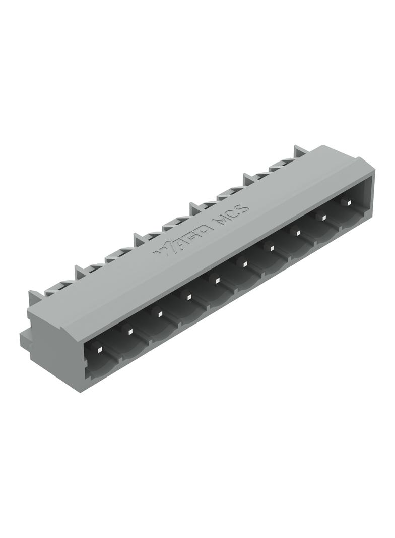 MCS-MIDI Classic wtyk 10-bieg. szary raster 5 mm /100szt./ WAGO