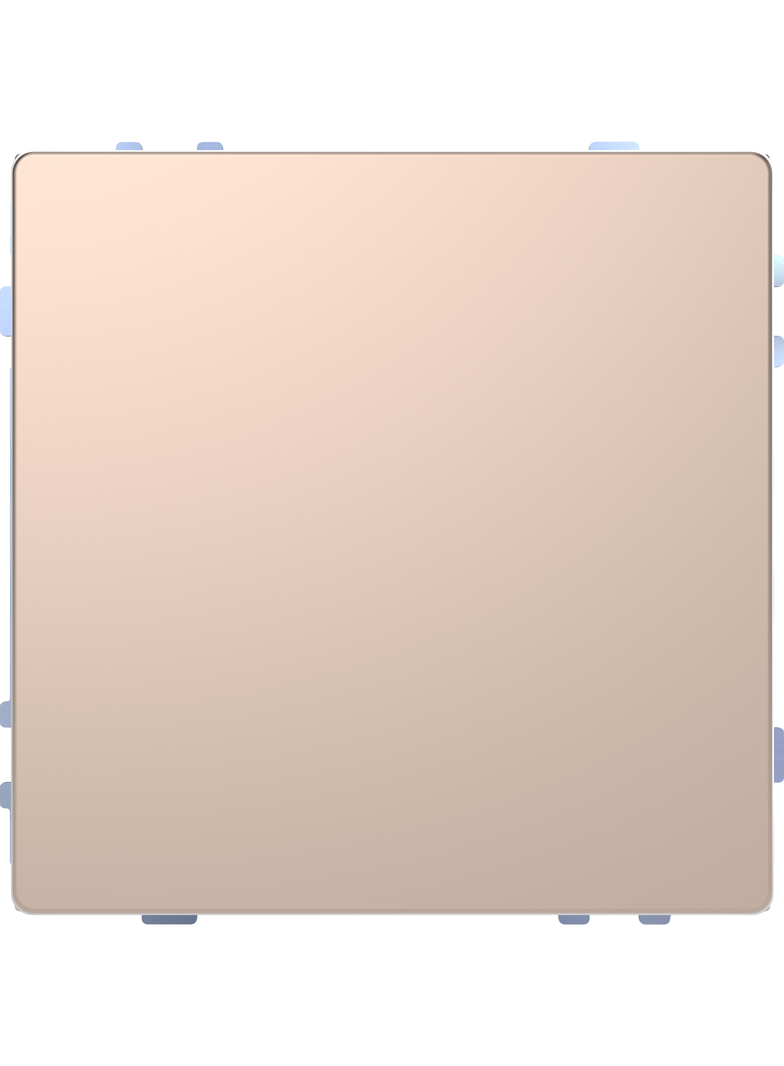 Przycisk KNX Pro T, System Design, metalik szampański, funkcja 1-4 przycisków, z czujnikiem temperat