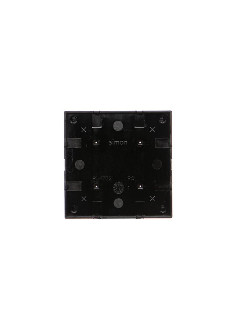 Simon 55 Klawisz pojedynczy personalizowany z możliwością nadruku piktogramów Czarny mat