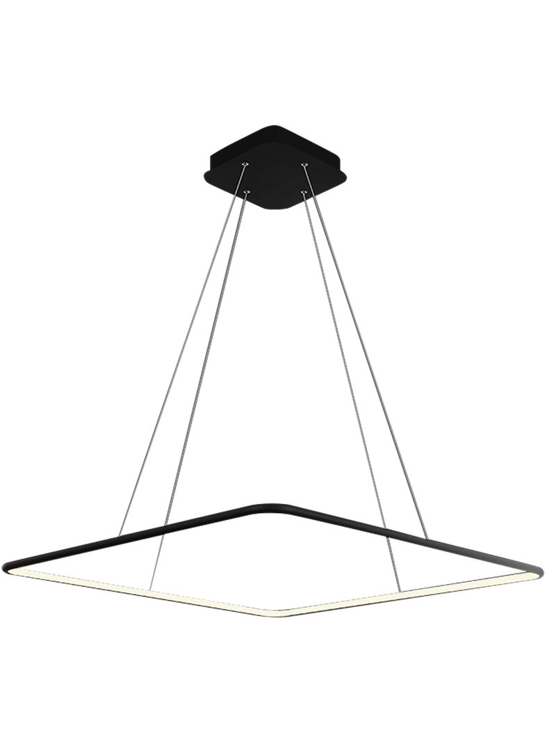 Milagro lampa wisząca LED Nix Black 25W 1750lm 3000K ML517