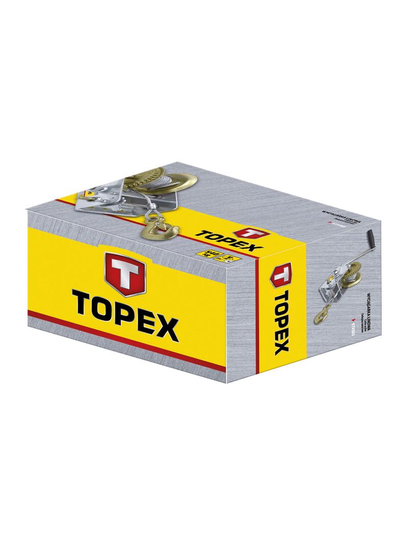 Wciągarka linowa z hamulcem zapadkowym 0.55 t, lina 10 m