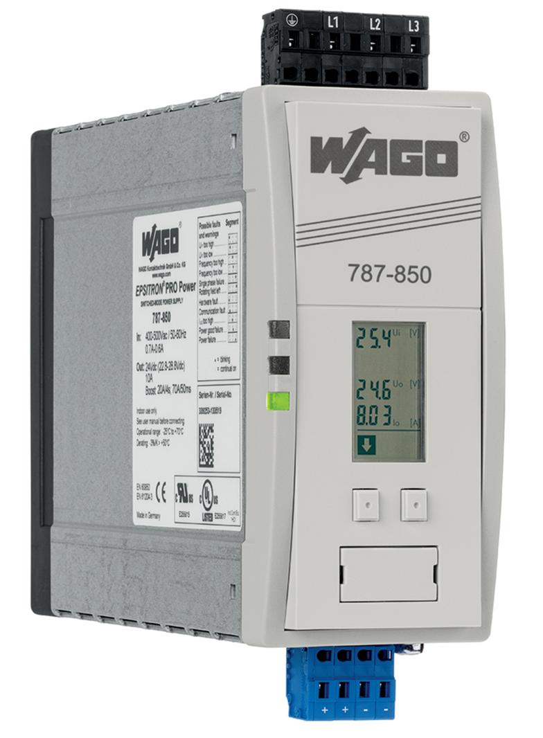 EPSITRON zasilacz 24V DC 10A 3-faz. WAGO