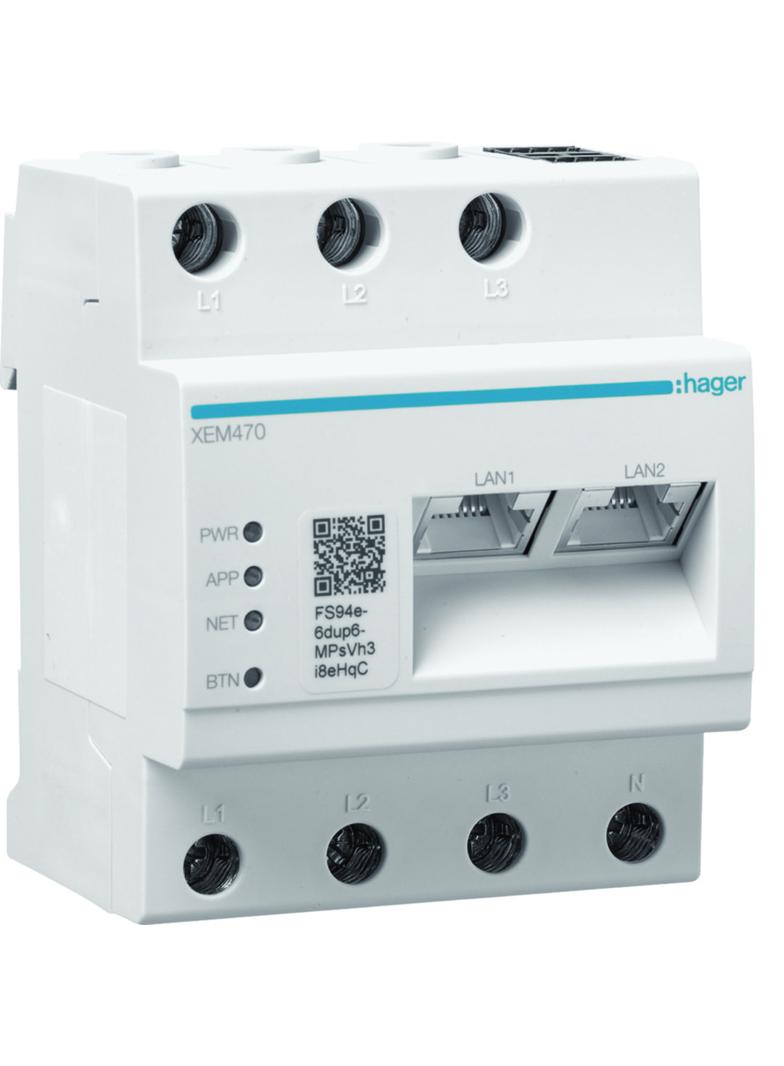 EVCS flow Kontroler dla witty solar XEM470 HAGER