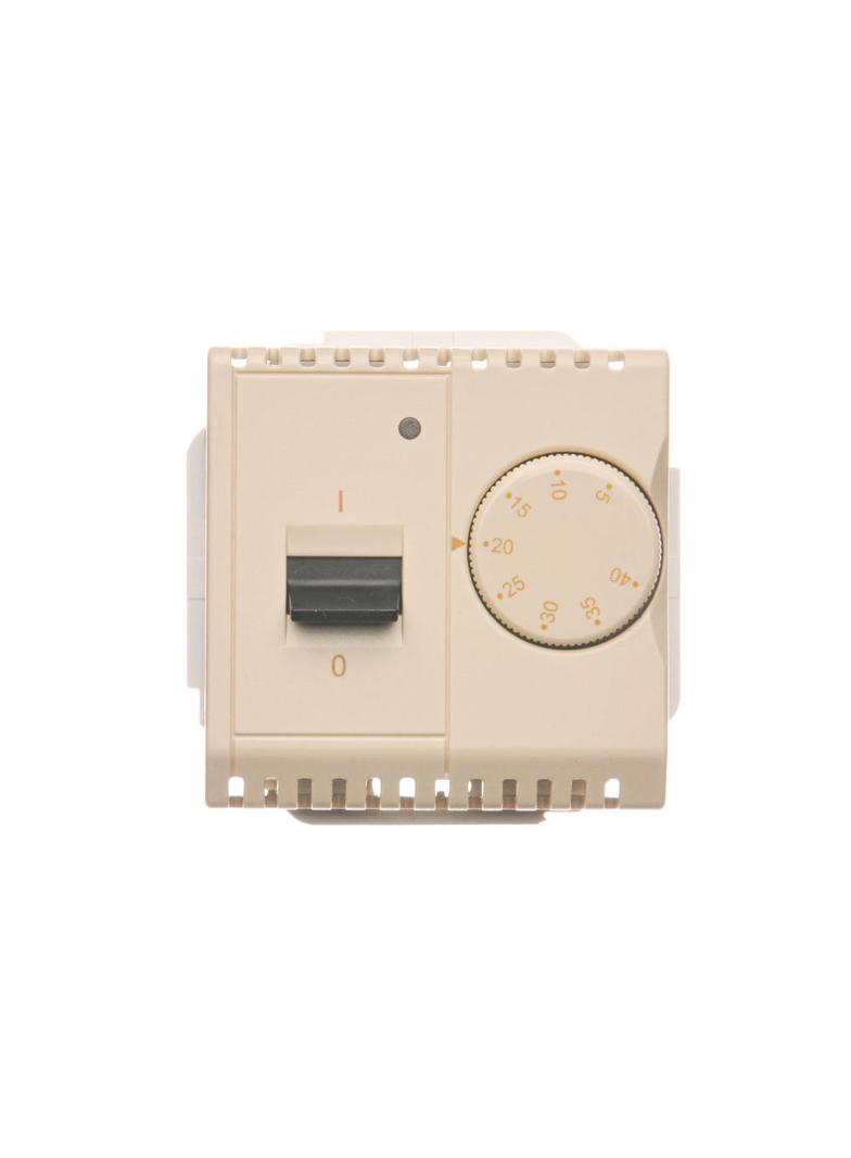 Simon BASIC WMUR-011xxx-9011 Regulator temperatury z czujnikiem zewnętrznym, 16A, 230V~. Montaż gnia BMRT10ZS.02/12 KONTAKT