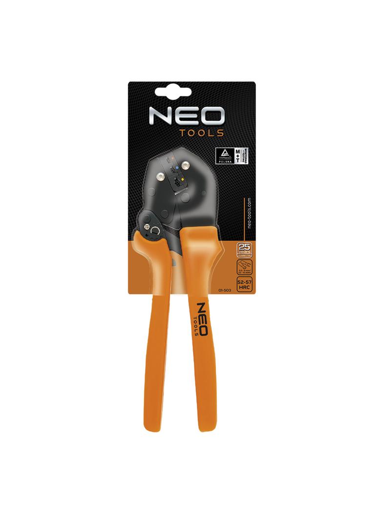 Szczypce do zaciskania końcówek konektorowych 22-10AWG