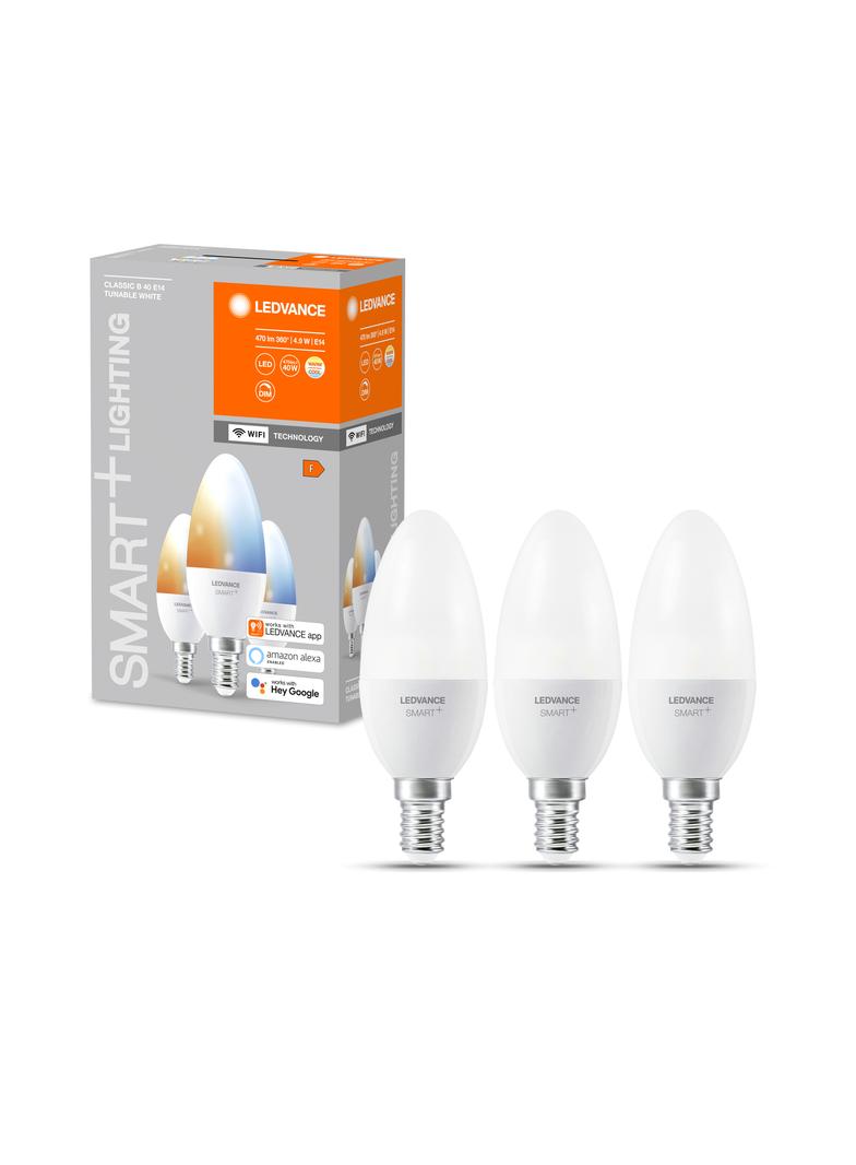 Lampa LED SMART+ WiFi Classic B40 TW E14 FR 3pack