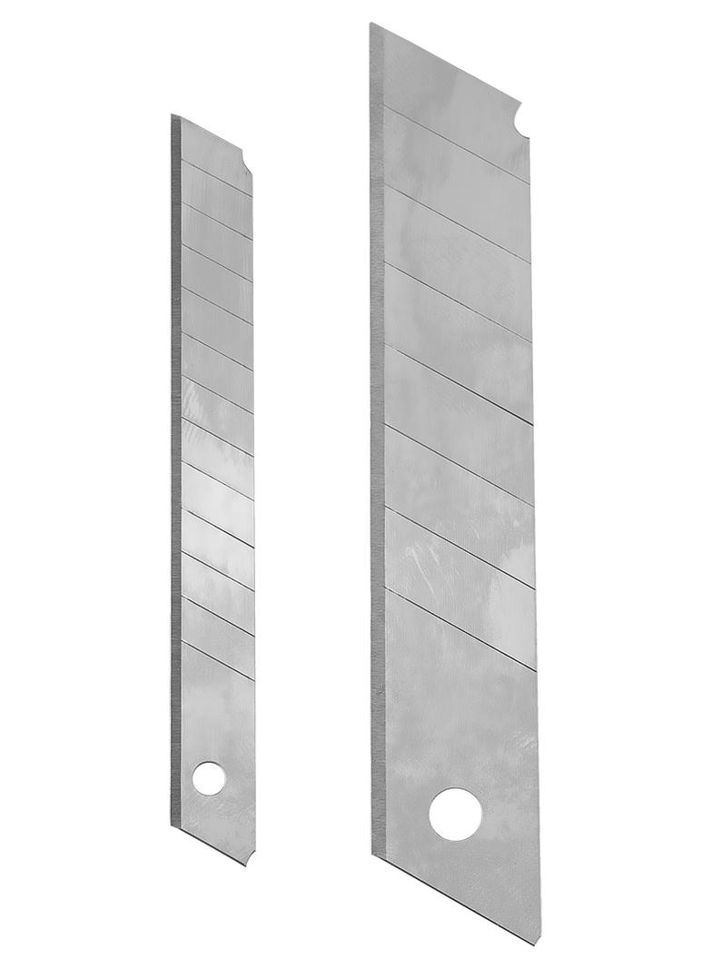 Noże z ostrzem łamanym + ostrza, zestaw 26 sztuk