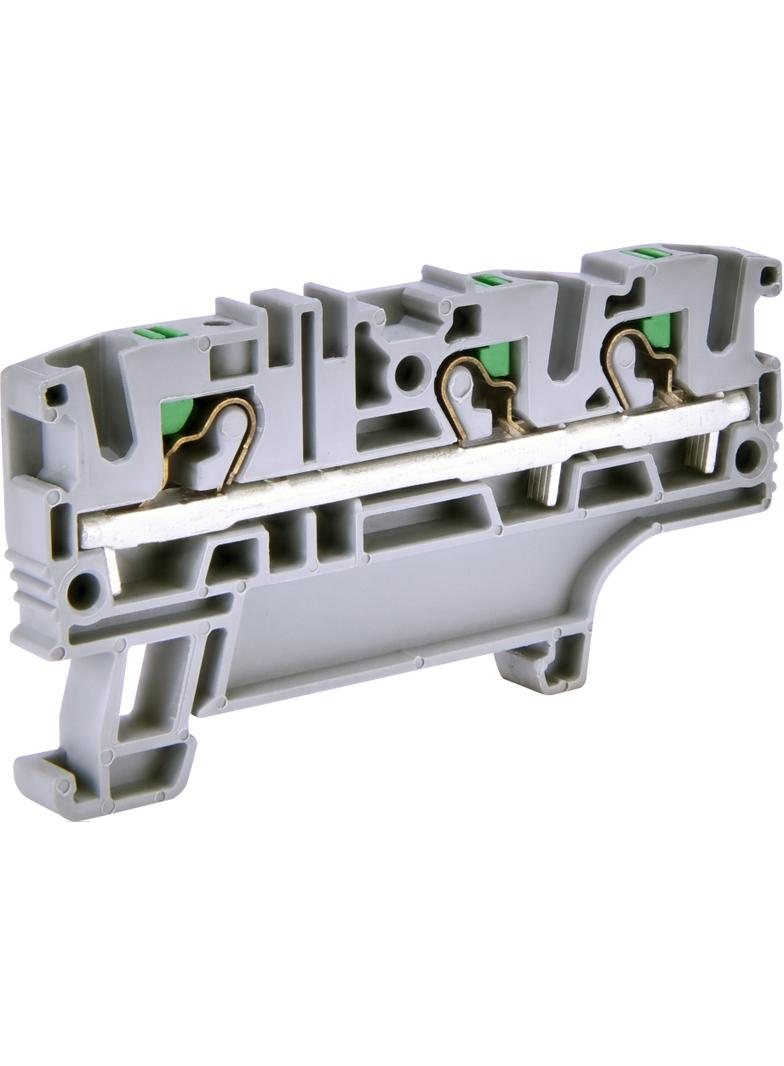 ESH-EFC.4/1+2 Złączka sprężynowa 4 mm2 PUSH-IN (szara)